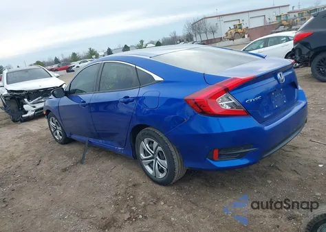 2017 Honda Civic Lx from USA, damaged, VIN 19XFC2F58HE061616